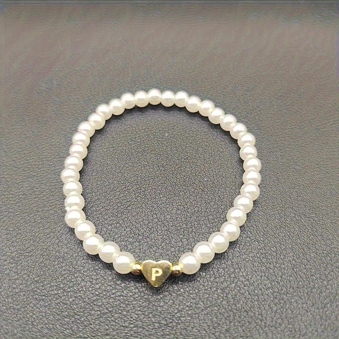 Pulsera de Perlas A-Z