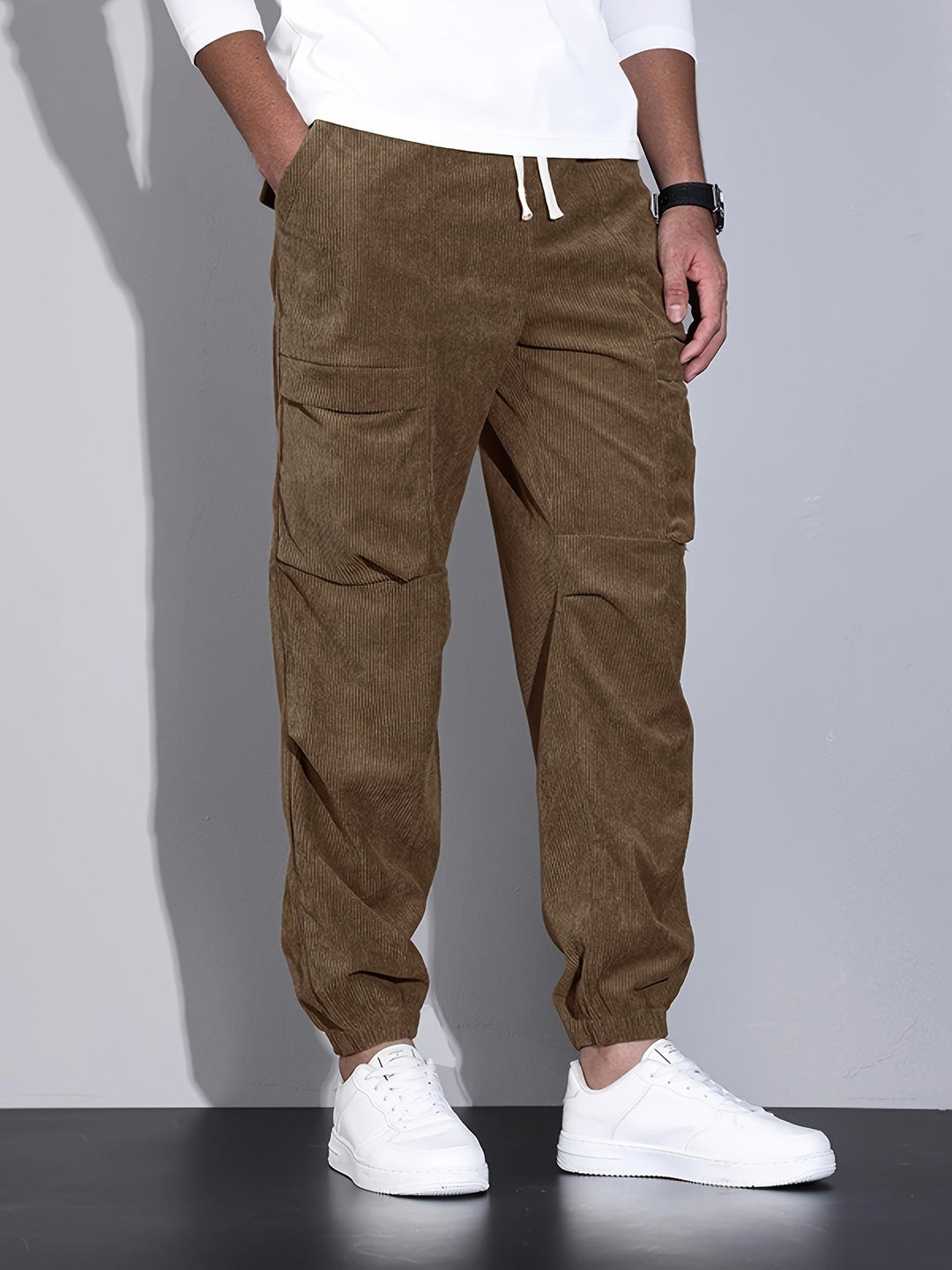 Rossi Roma | PANTALÓN CARGO EN CORDUROY