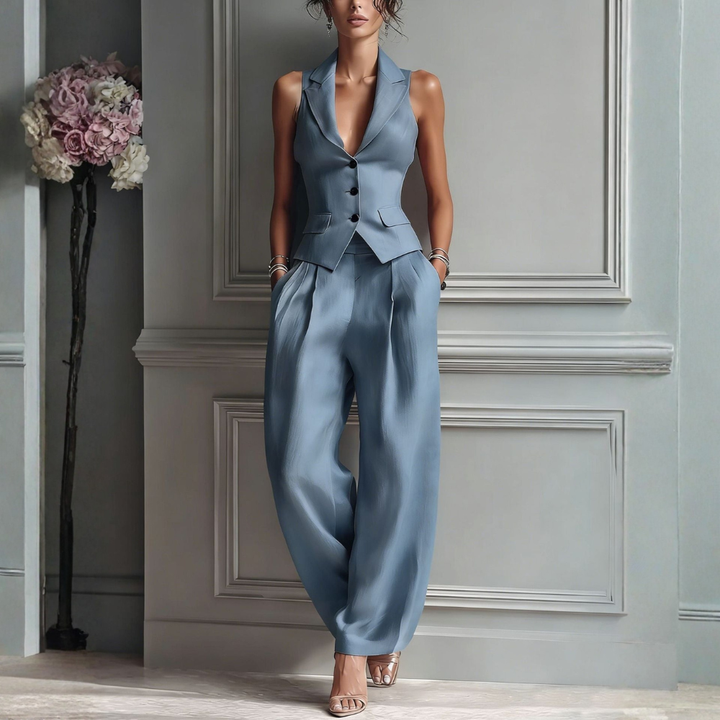 MOREAU LYON | CONJUNTO DE DOS PIEZAS ELEGANTE PARA MUJERES