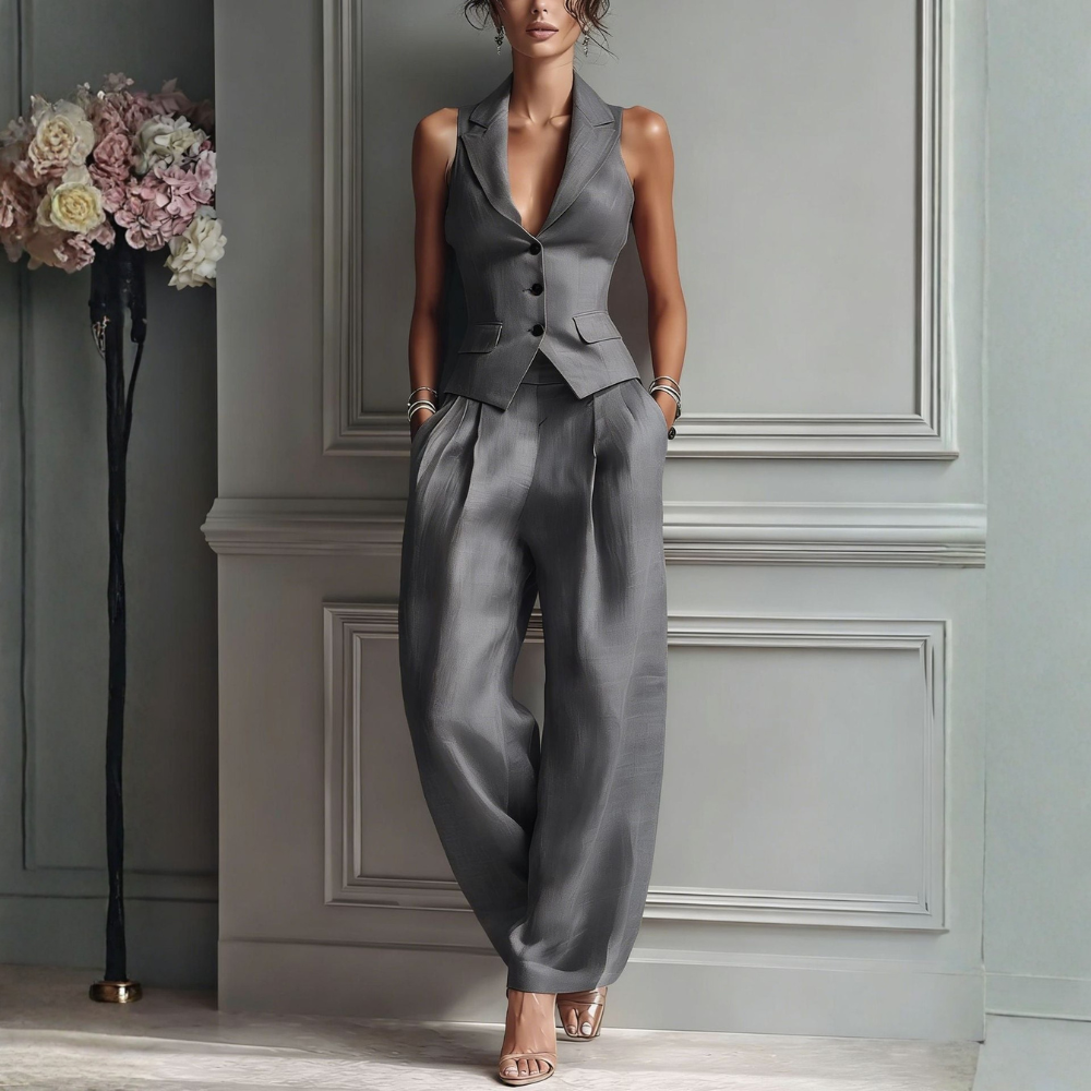 MOREAU LYON | CONJUNTO DE DOS PIEZAS ELEGANTE PARA MUJERES