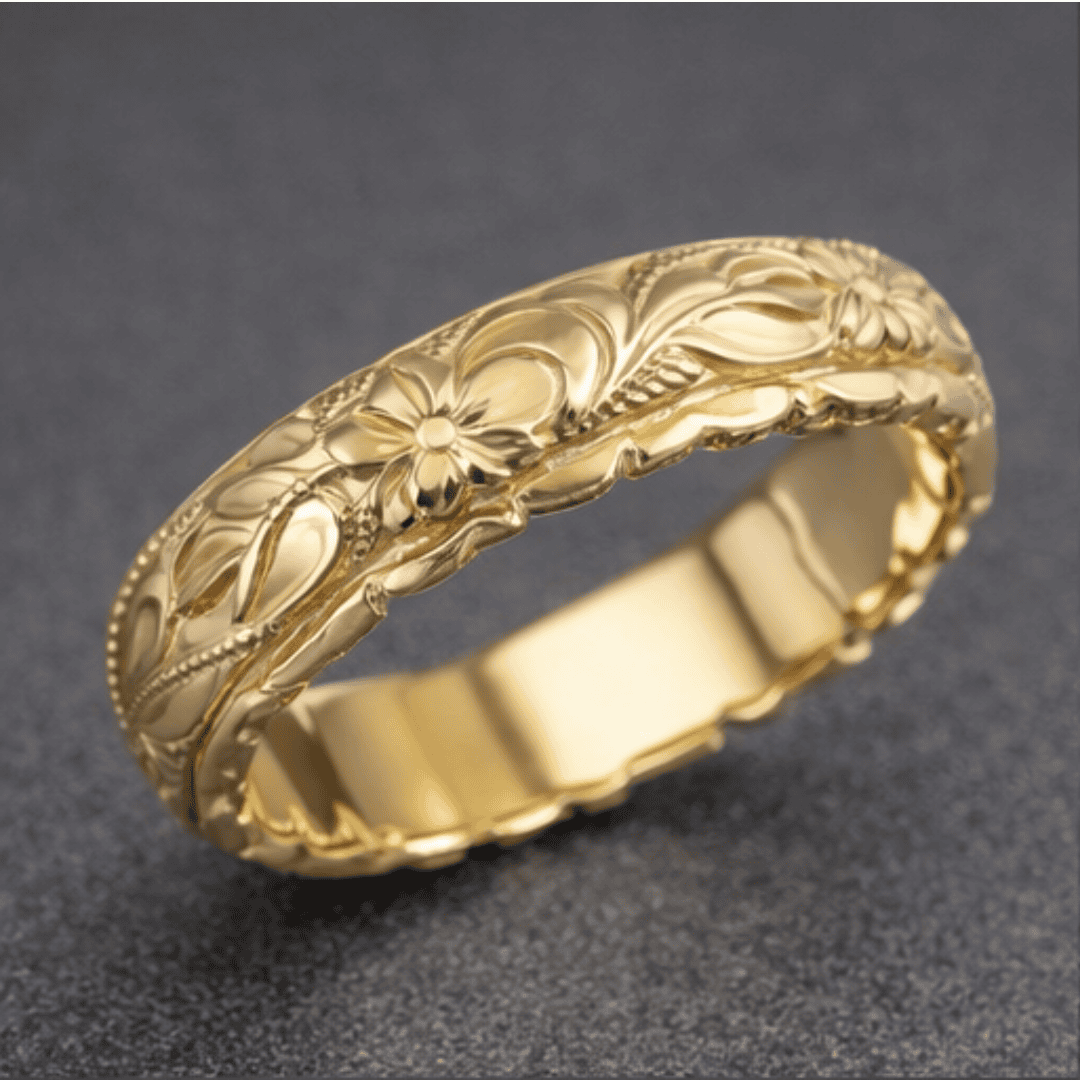 Infinite Gold Chain Ring