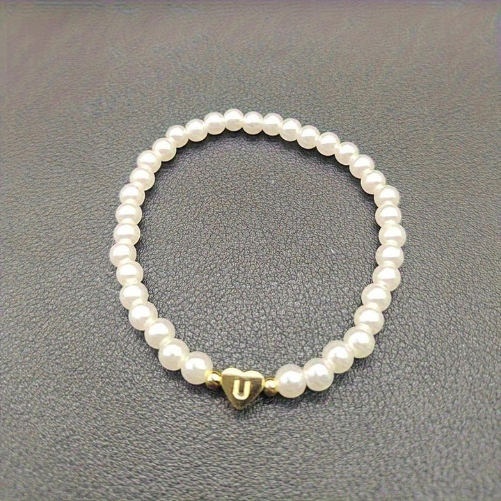 Pulsera de Perlas A-Z