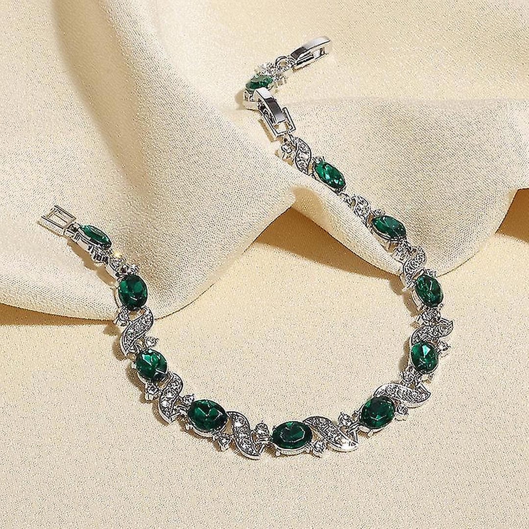 Pulsera Esmeralda Giada Bellini