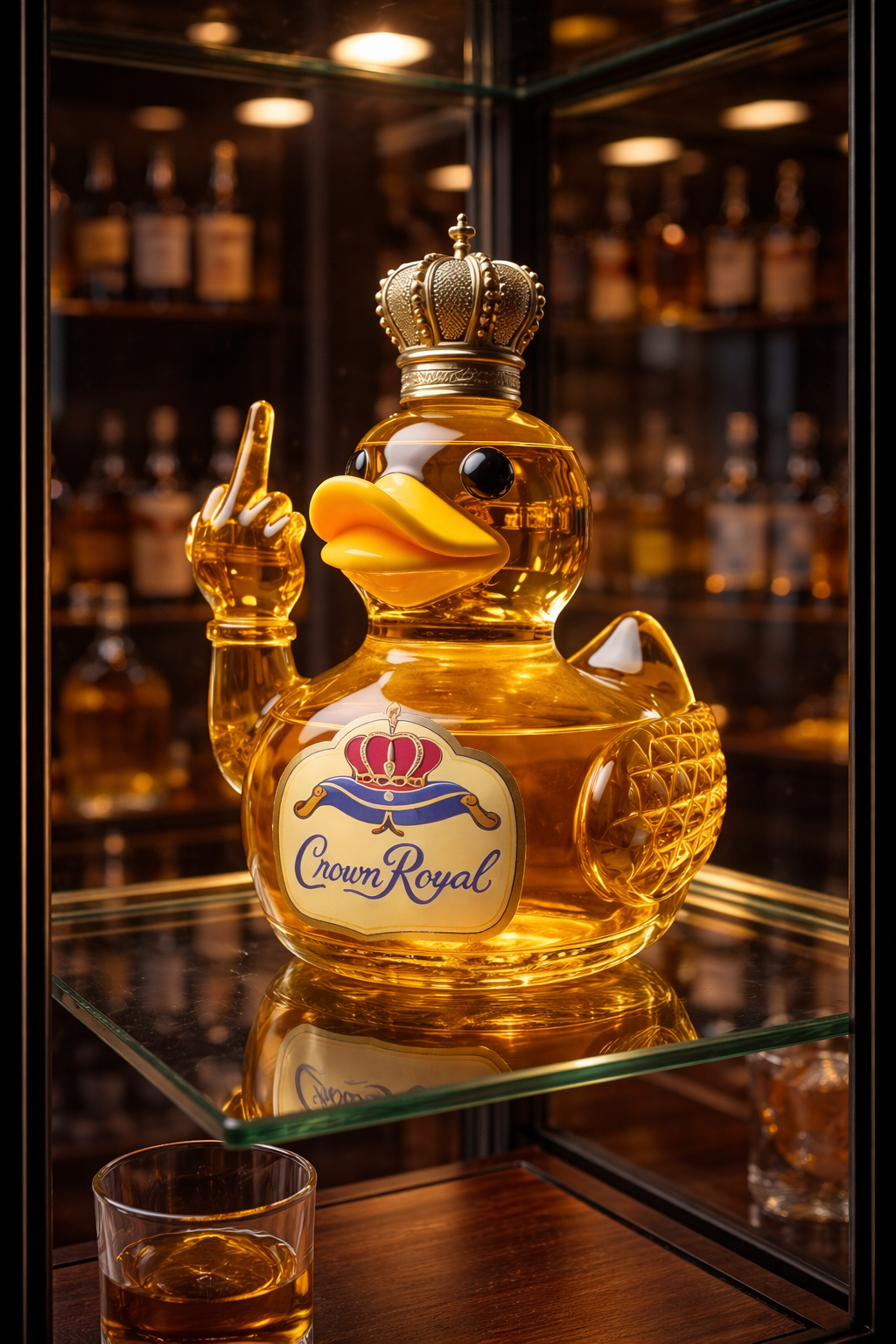 Botella de Whisky - Edición Rebel Duck