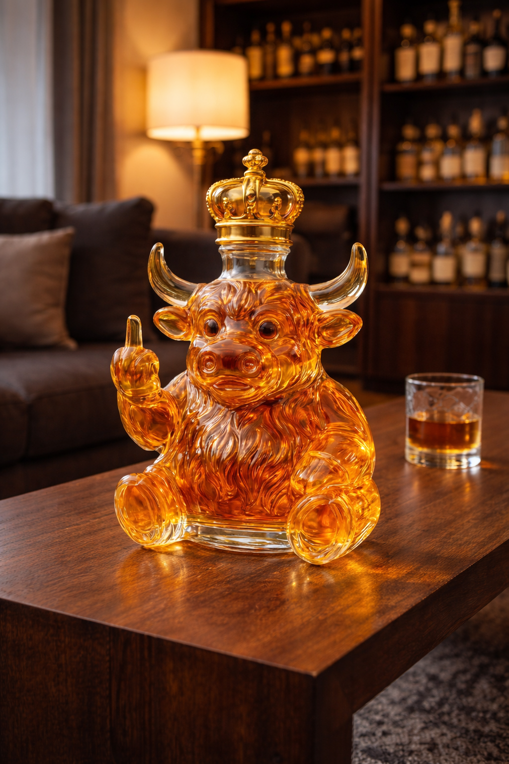 Botella de Whisky - Edición Toro