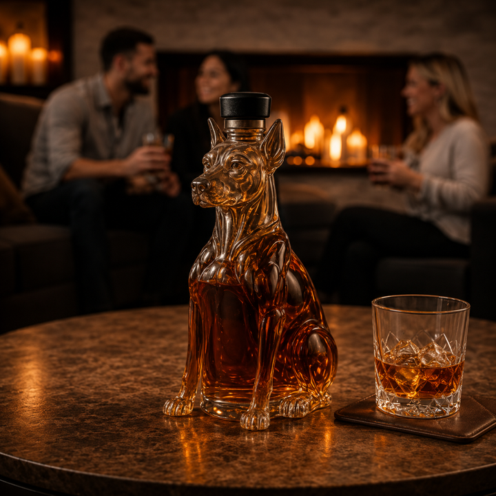 Botella de Whiskey - Edición Dobermann