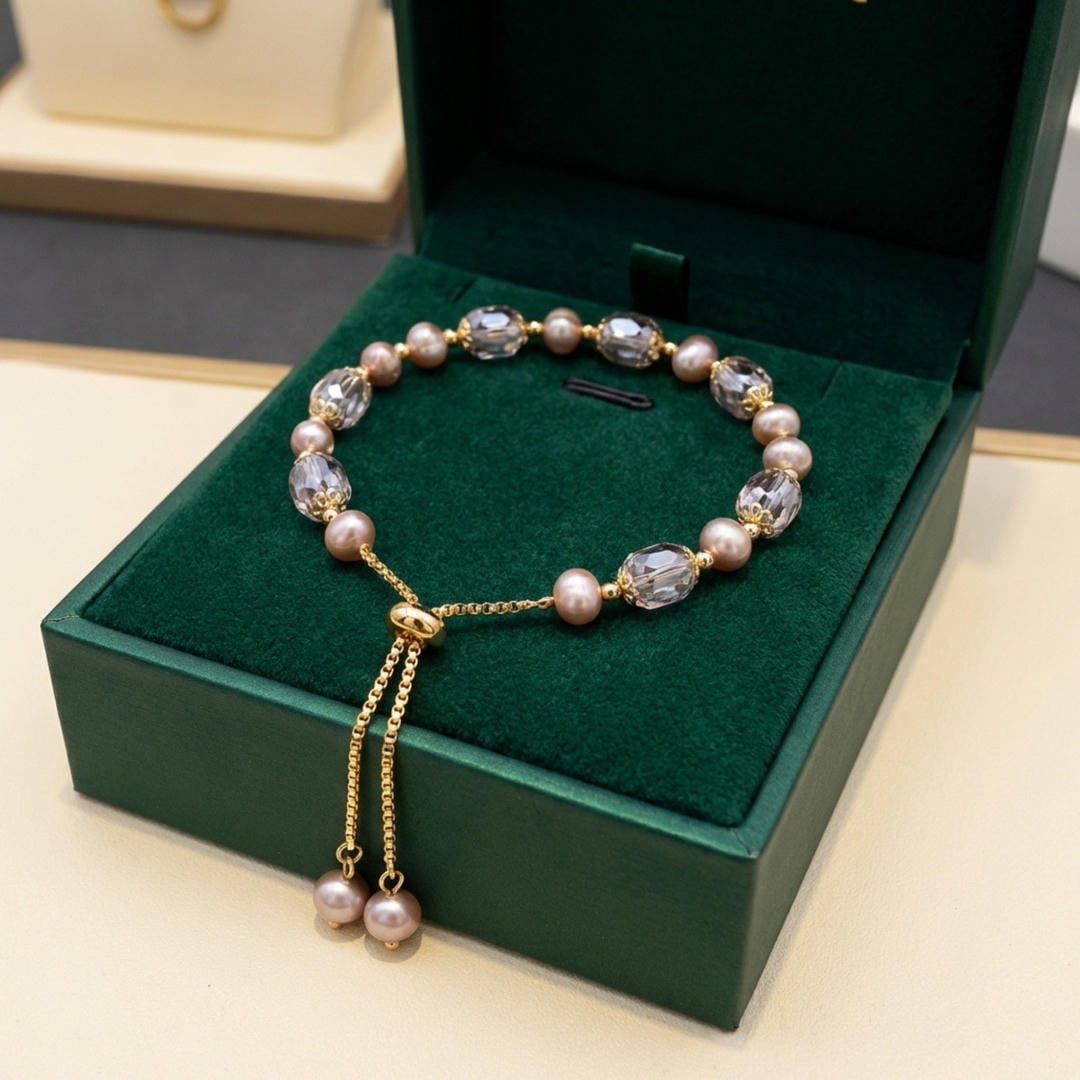 Pulsera Ajustable Luna Bead