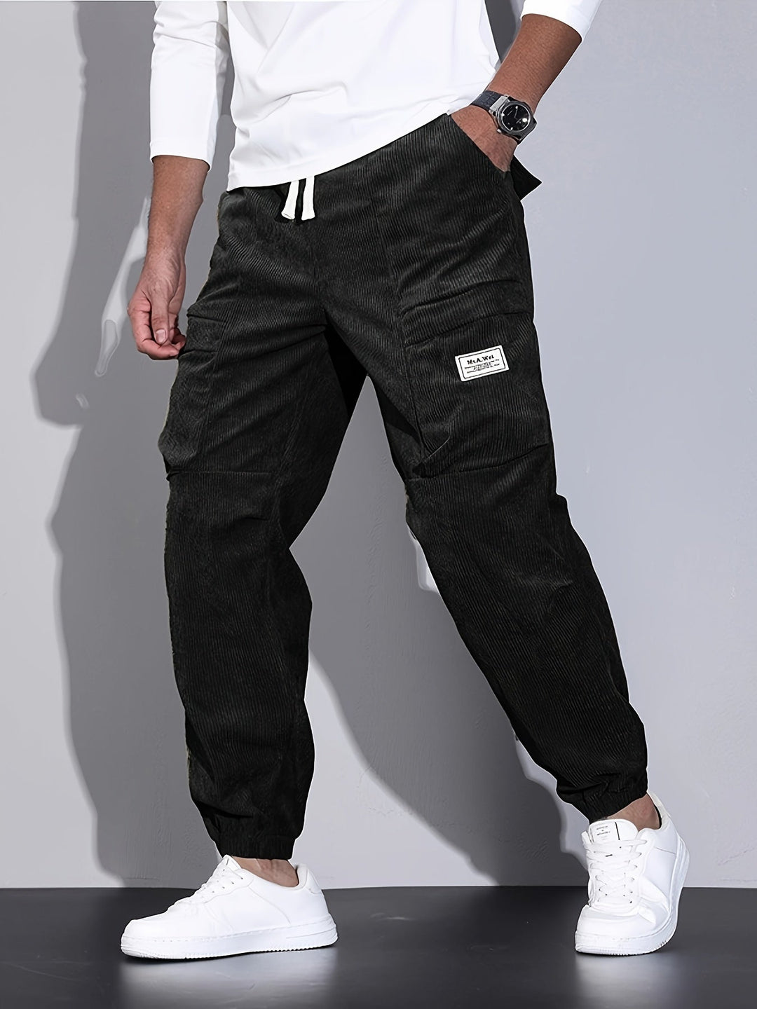 Rossi Roma | PANTALÓN CARGO EN CORDUROY