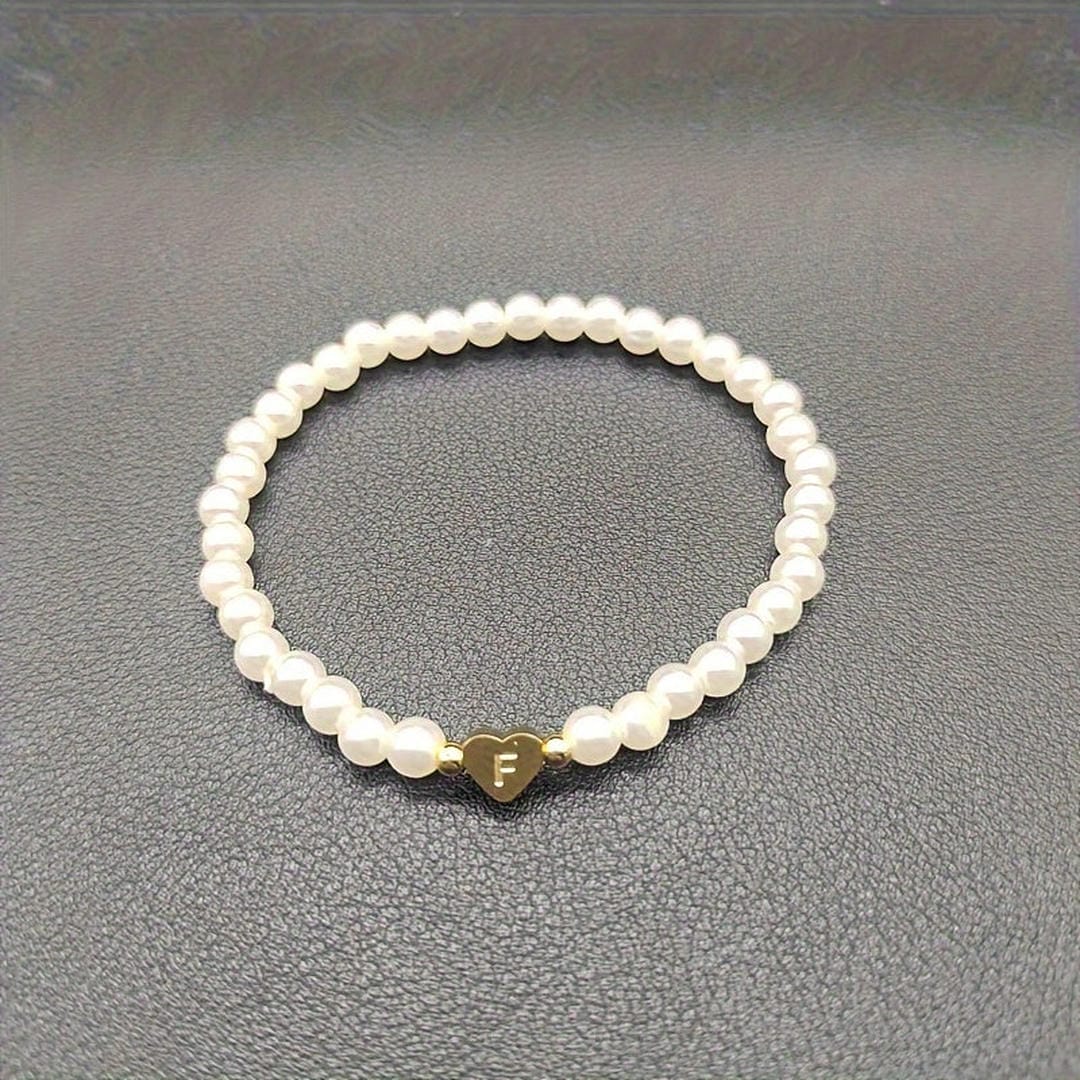 Pulsera de Perlas A-Z