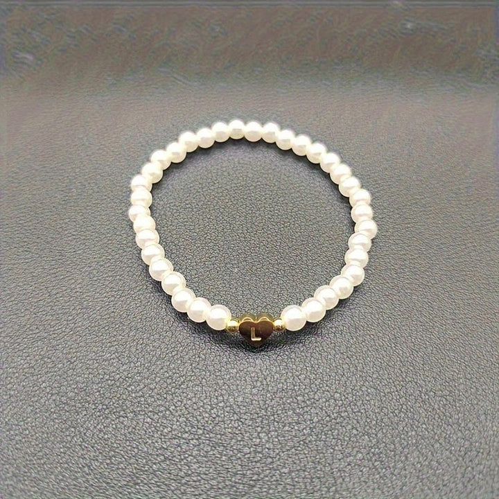 Pulsera de Perlas A-Z