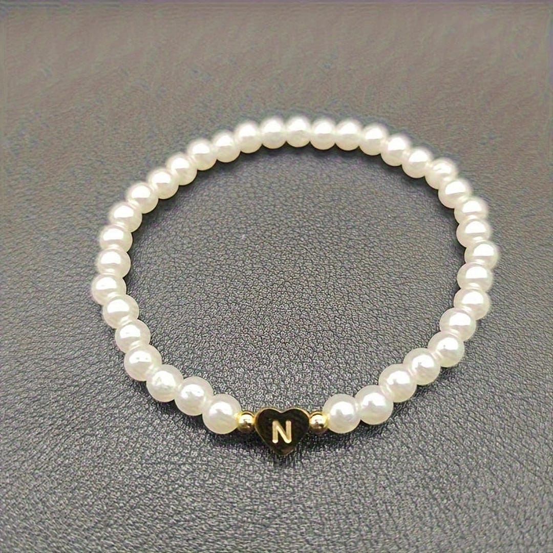 Pulsera de Perlas A-Z