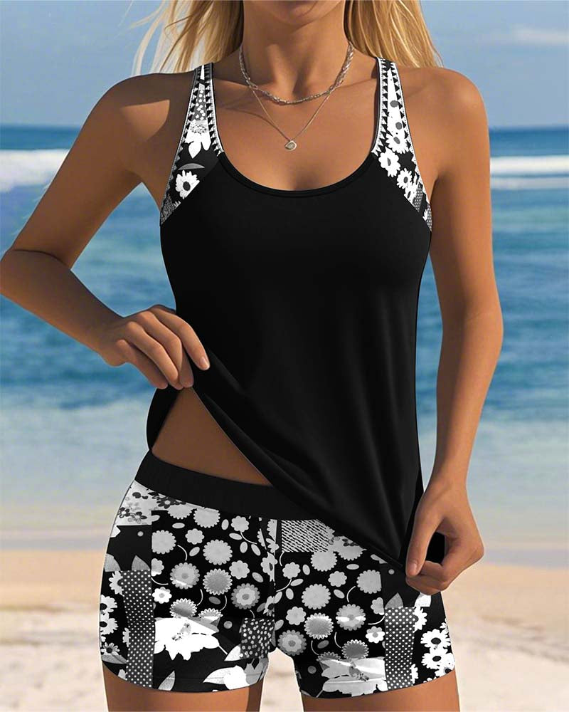 Conjunto de Traje de Baño a la Moda