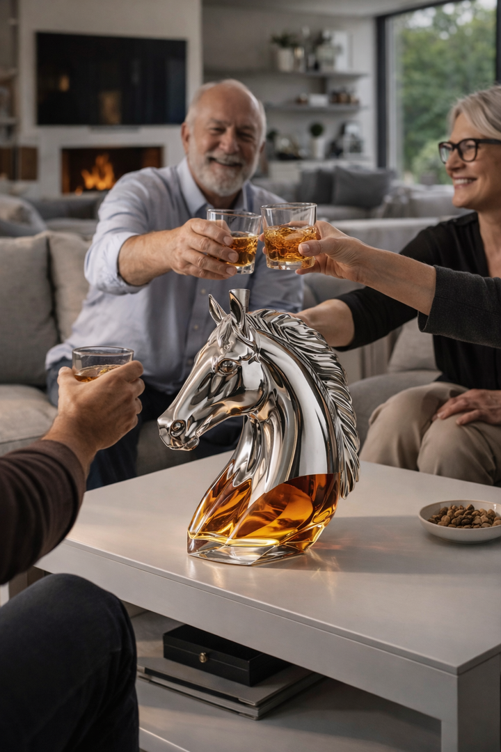 Botella de Whisky – Edición Cabeza de Caballo