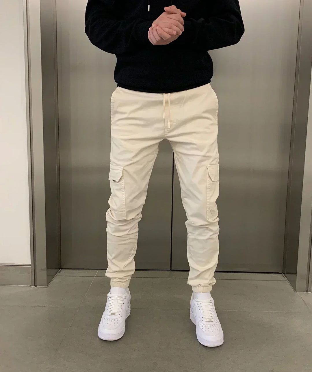 JOGGER CUT CARGO PANTS