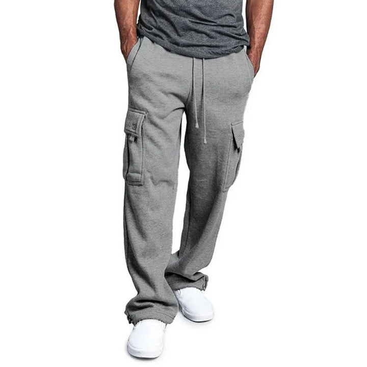 Pantalones de deporte cargo de polar - Confort Óptimo para hombre