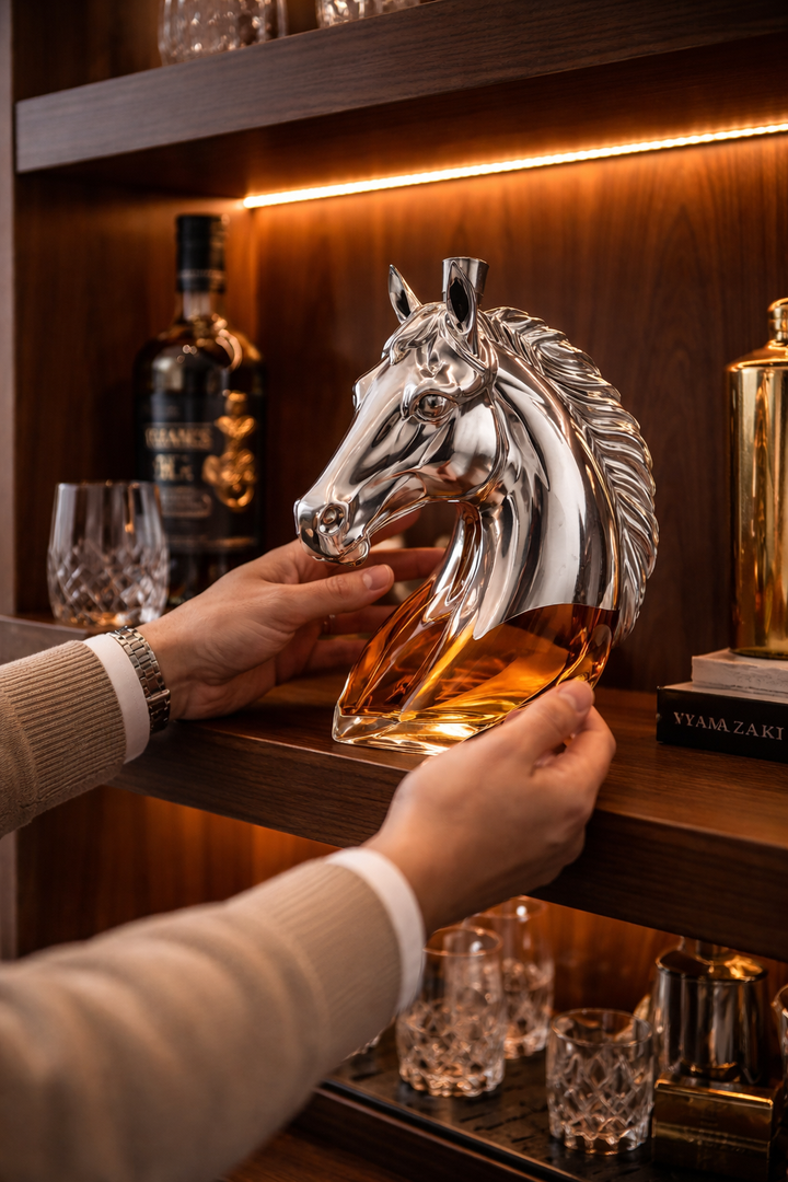 Botella de Whisky – Edición Cabeza de Caballo