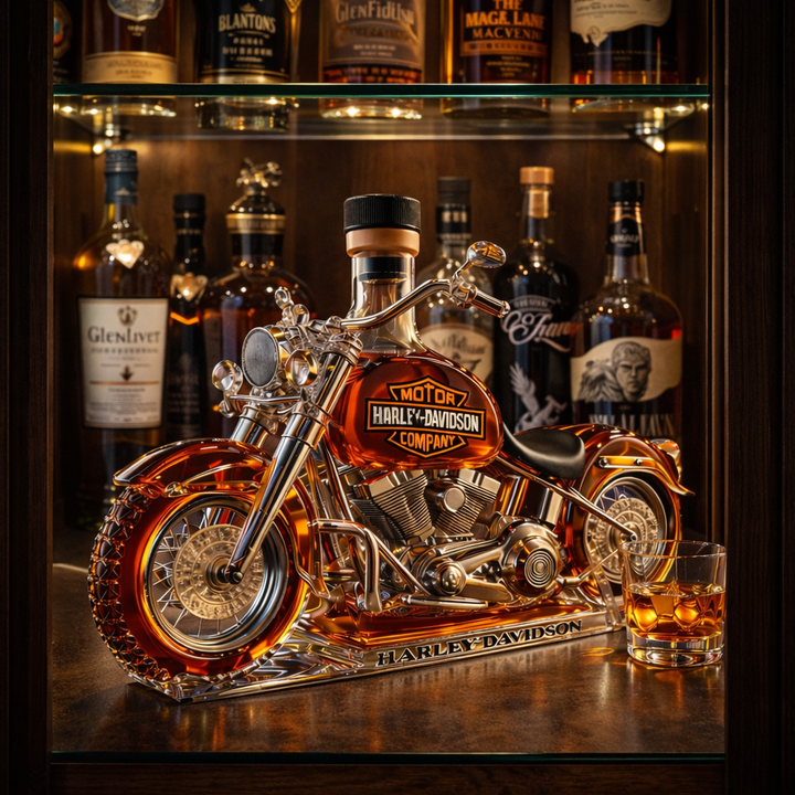 Botella de Whiskey - Edición Motocicleta