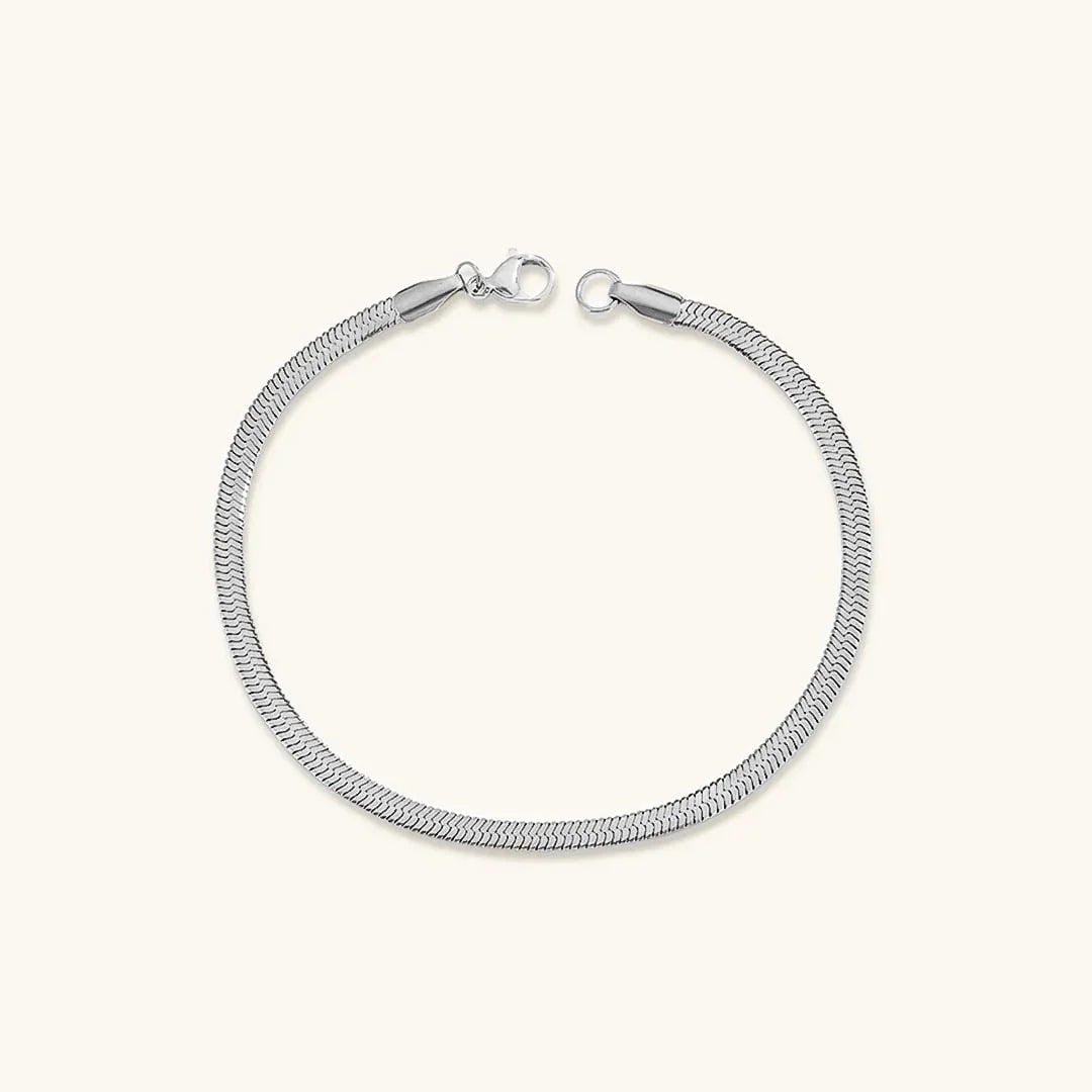 Pulsera Herringbone Lustrosa Vida
