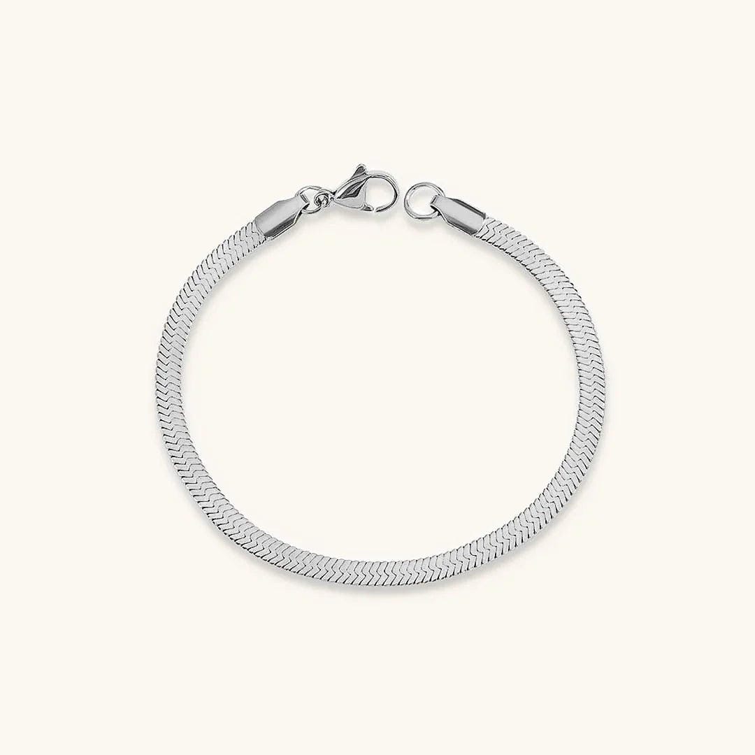 Pulsera Herringbone Lustrosa Vida