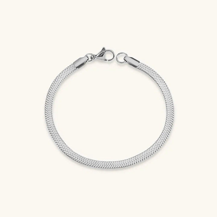 Pulsera Herringbone Lustrosa Vida
