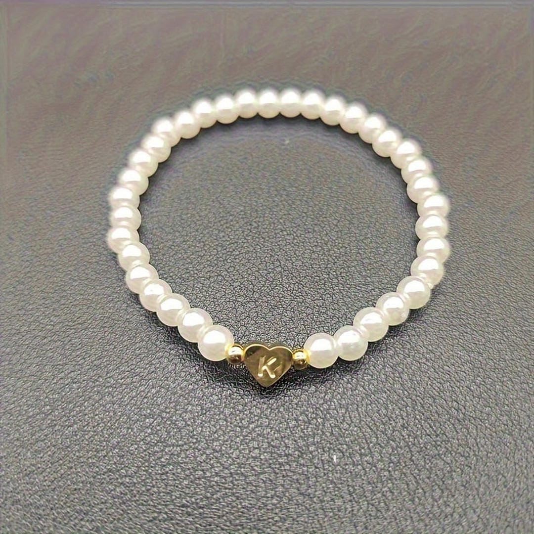 Pulsera de Perlas A-Z