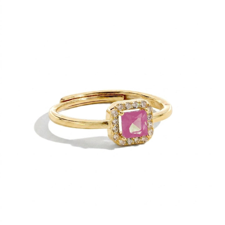 Anello Con Quadrato Zirconato