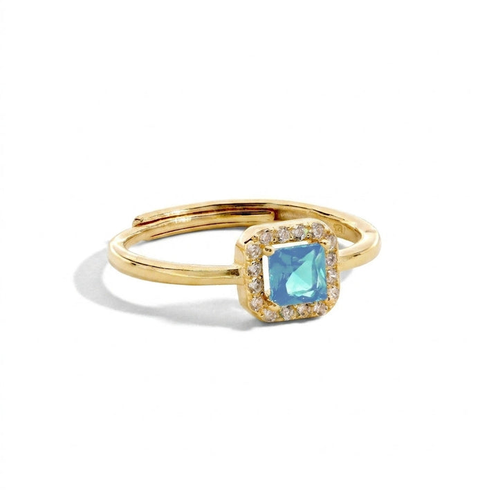 Anello Con Quadrato Zirconato