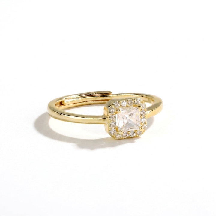 Anello Con Quadrato Zirconato