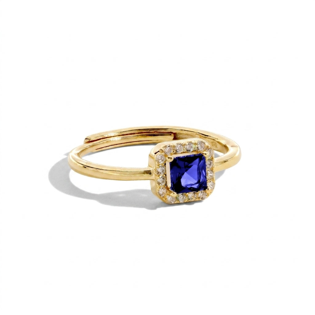 Anello Con Quadrato Zirconato