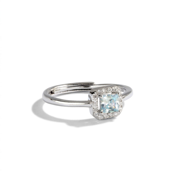 Anello Con Quadrato Zirconato