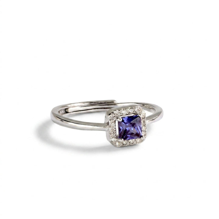 Anello Con Quadrato Zirconato