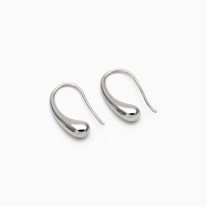 Pendientes Colgantes de Oro y Plata Antiguos
