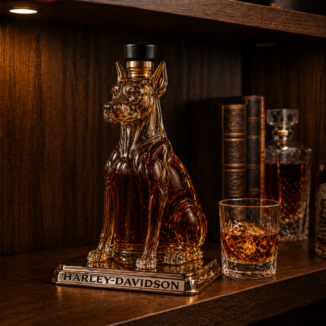 Botella de Whiskey - Edición Dobermann