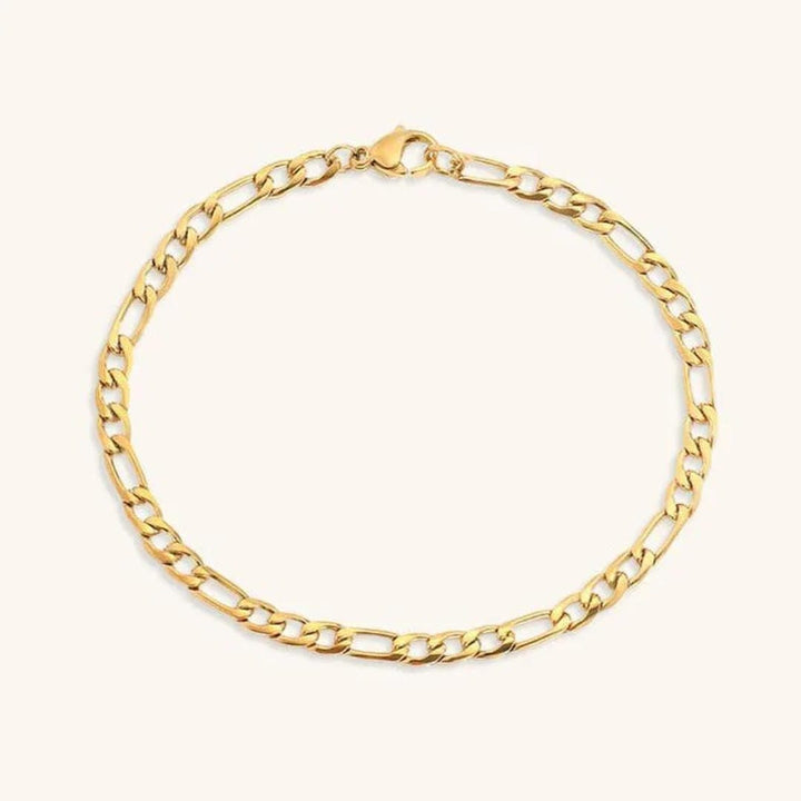 Pulsera de Cadena de Oro Vintage