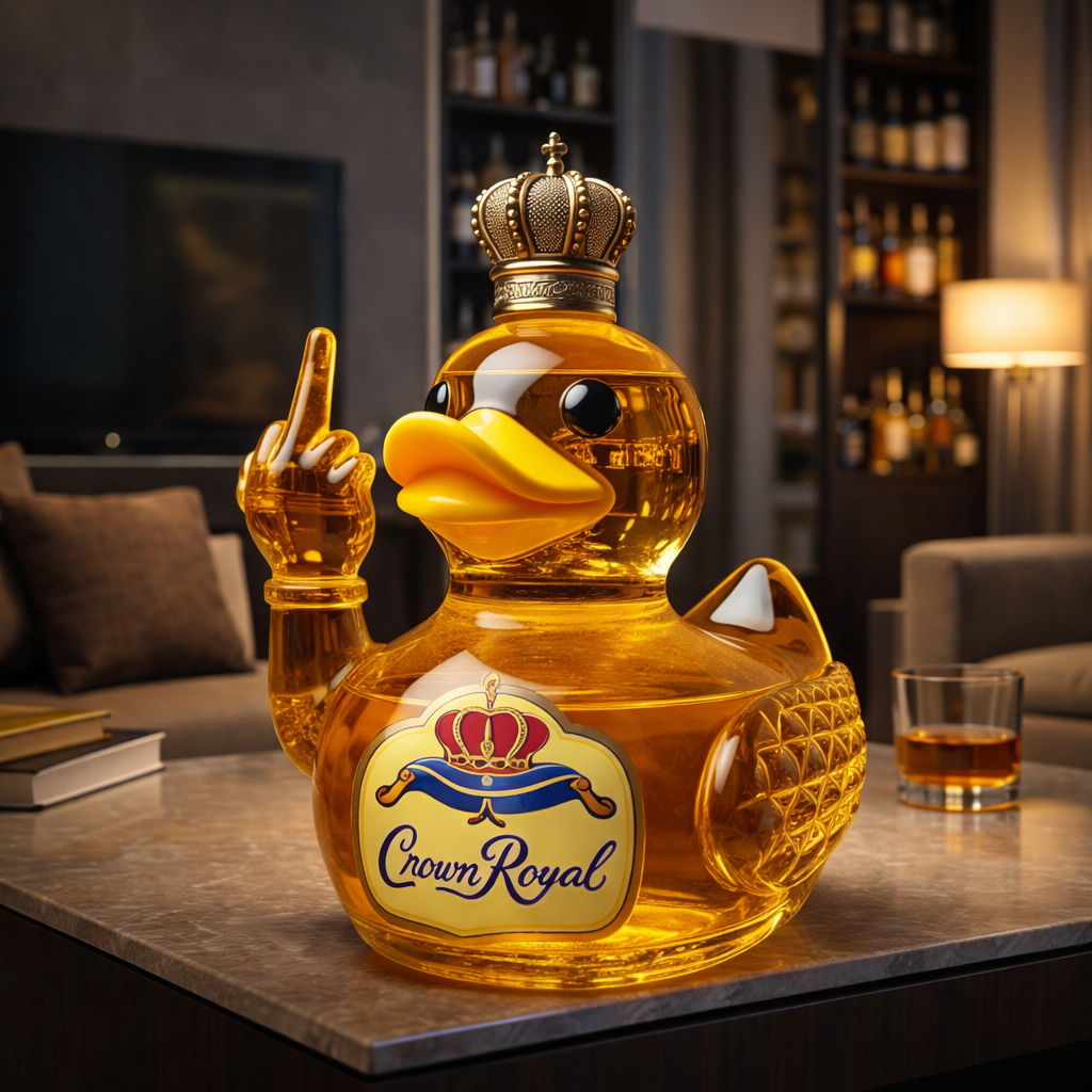 Botella de Whisky - Edición Rebel Duck