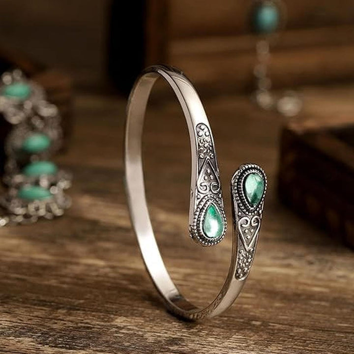 Pulsera de Imitación de Piedra Estilo Étnico
