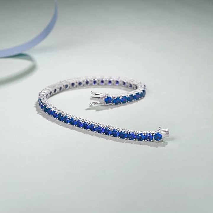 Pulsera de Tenis de Zafiro