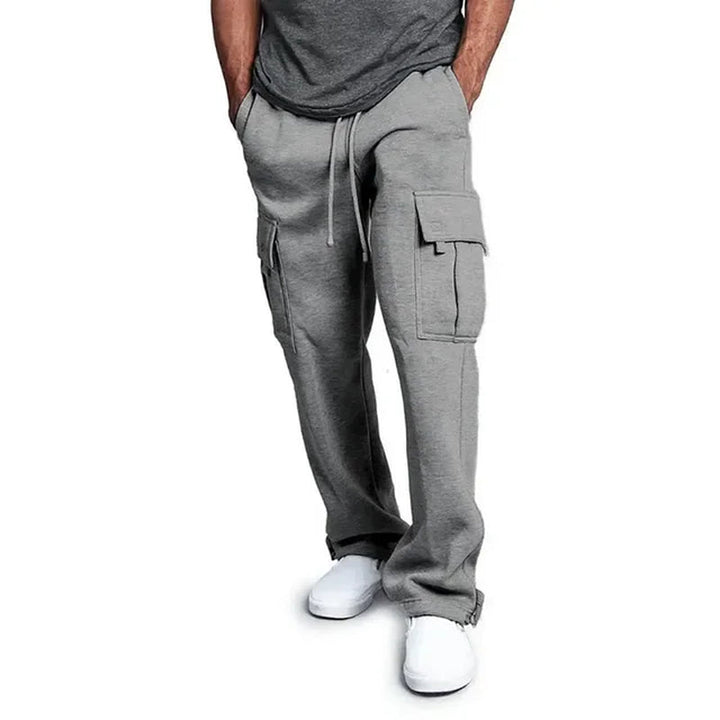 Pantalones de deporte cargo de polar - Confort Óptimo para hombre