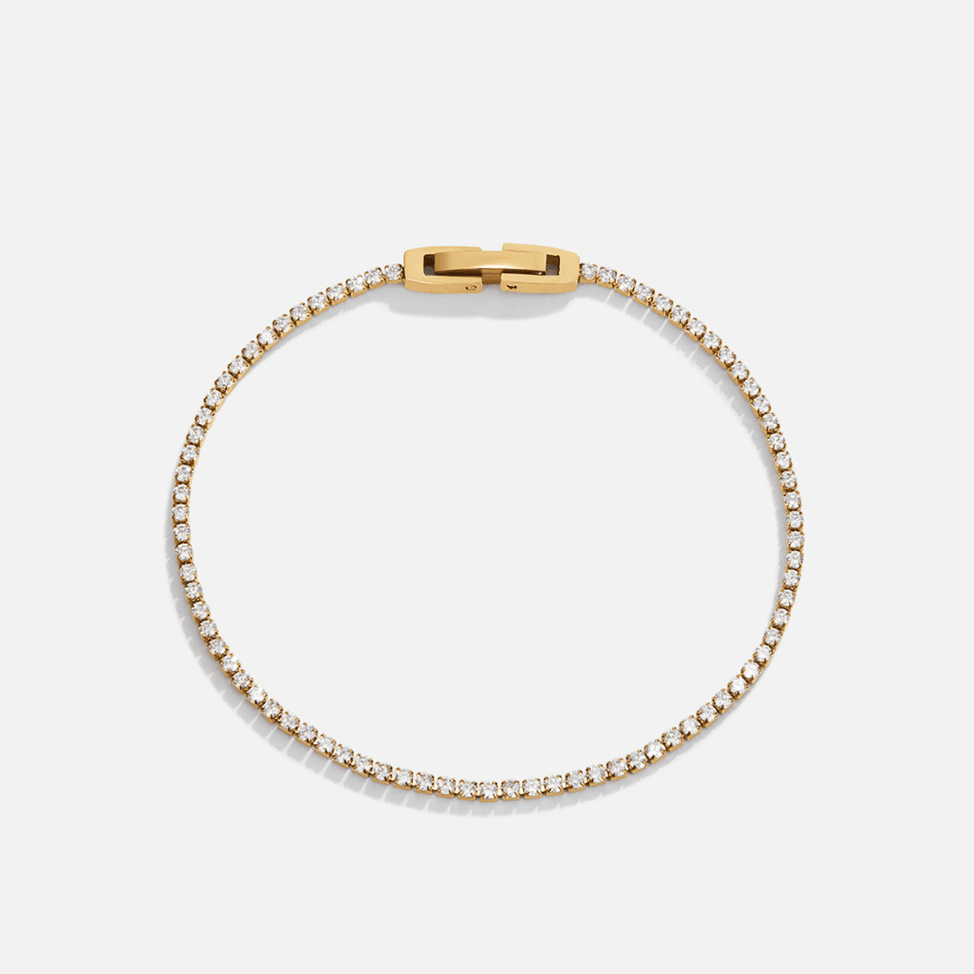 Aurora Crystal Bracelet in Gold