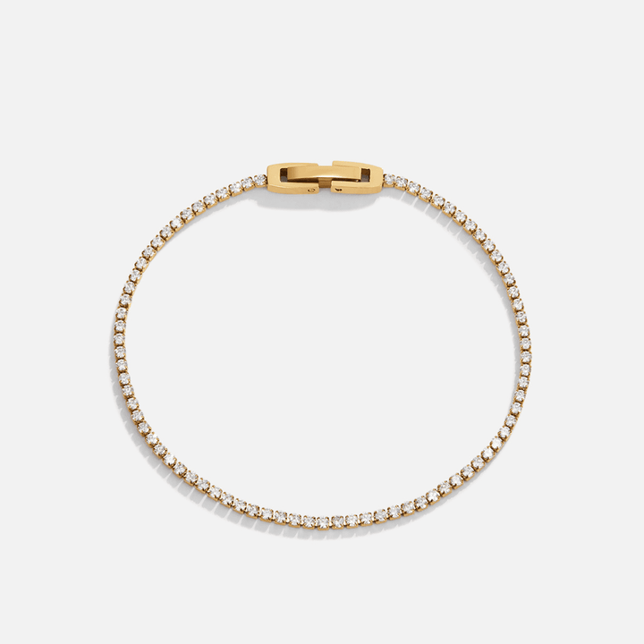 Pulsera de Cristal Aurora en Oro