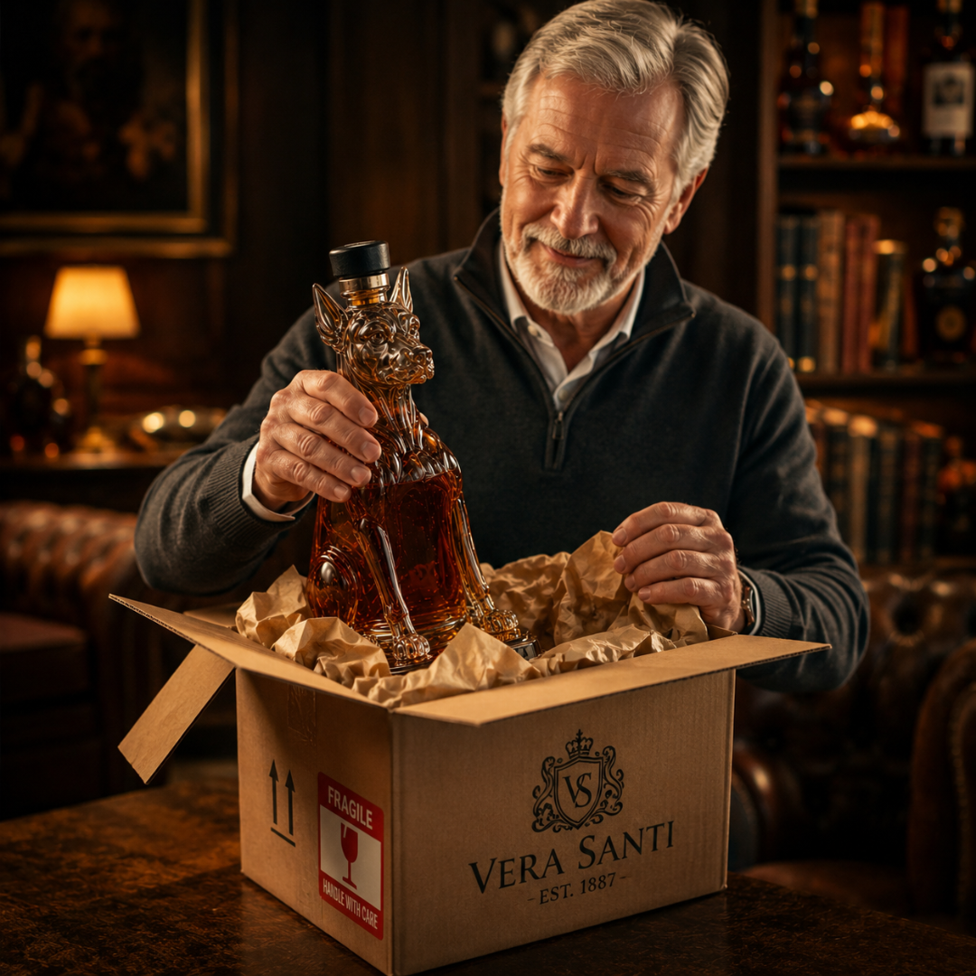 Botella de Whiskey - Edición Dobermann