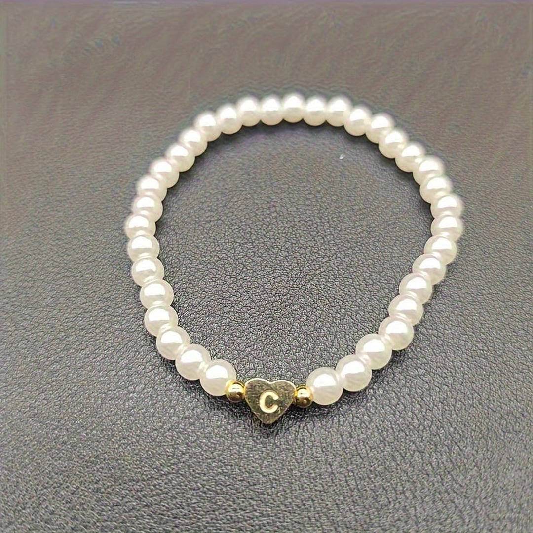 Pulsera de Perlas A-Z