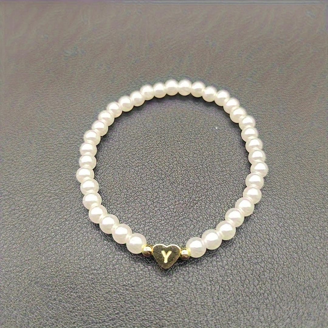 Pulsera de Perlas A-Z
