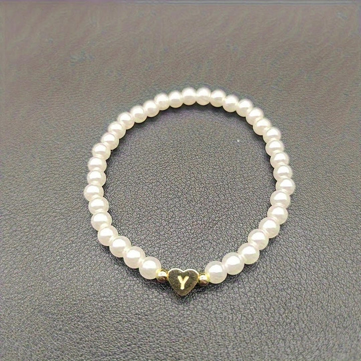 Pulsera de Perlas A-Z