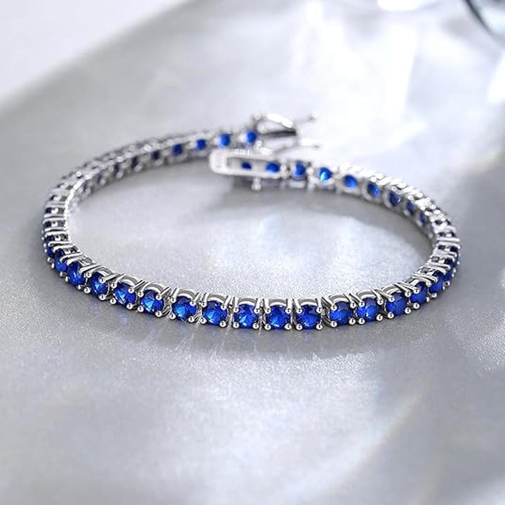 Pulsera de Tenis de Zafiro