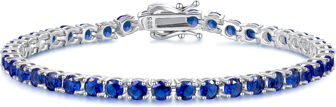Pulsera de Tenis de Zafiro