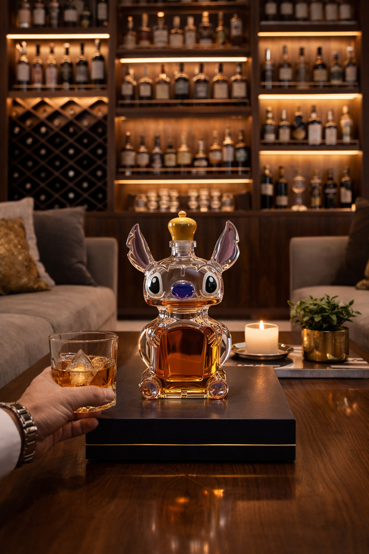 Botella de Whisky – Edición Stitch