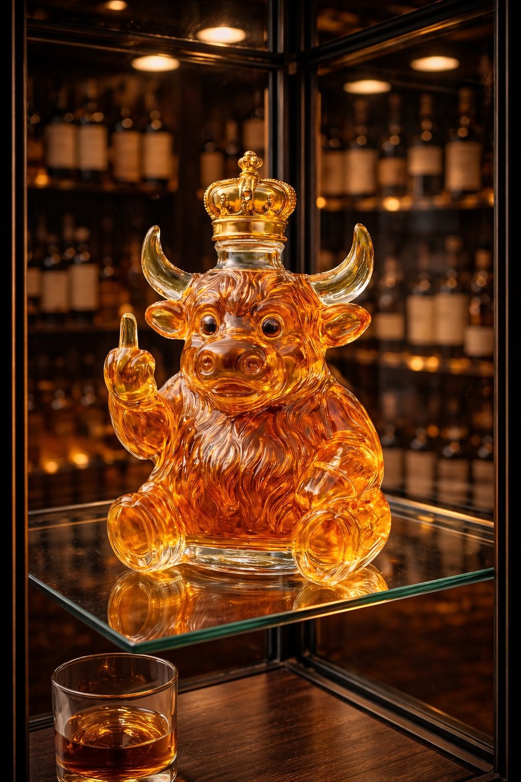 Botella de Whisky - Edición Toro
