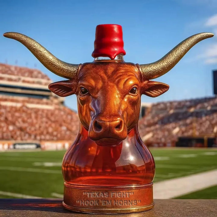 Botella de Whisky - Fútbol de Texas Longhorns
