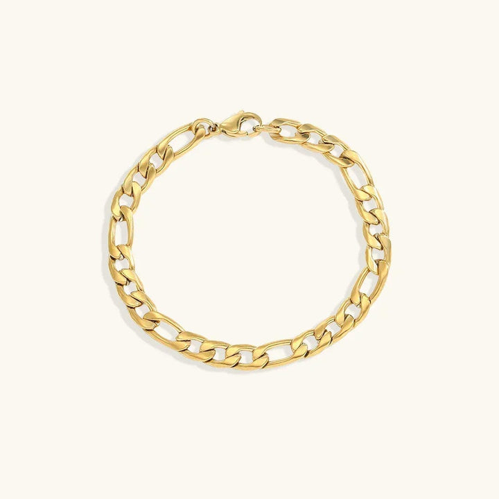 Pulsera de Cadena de Oro Vintage